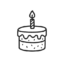 Icon Geburtstagstorte