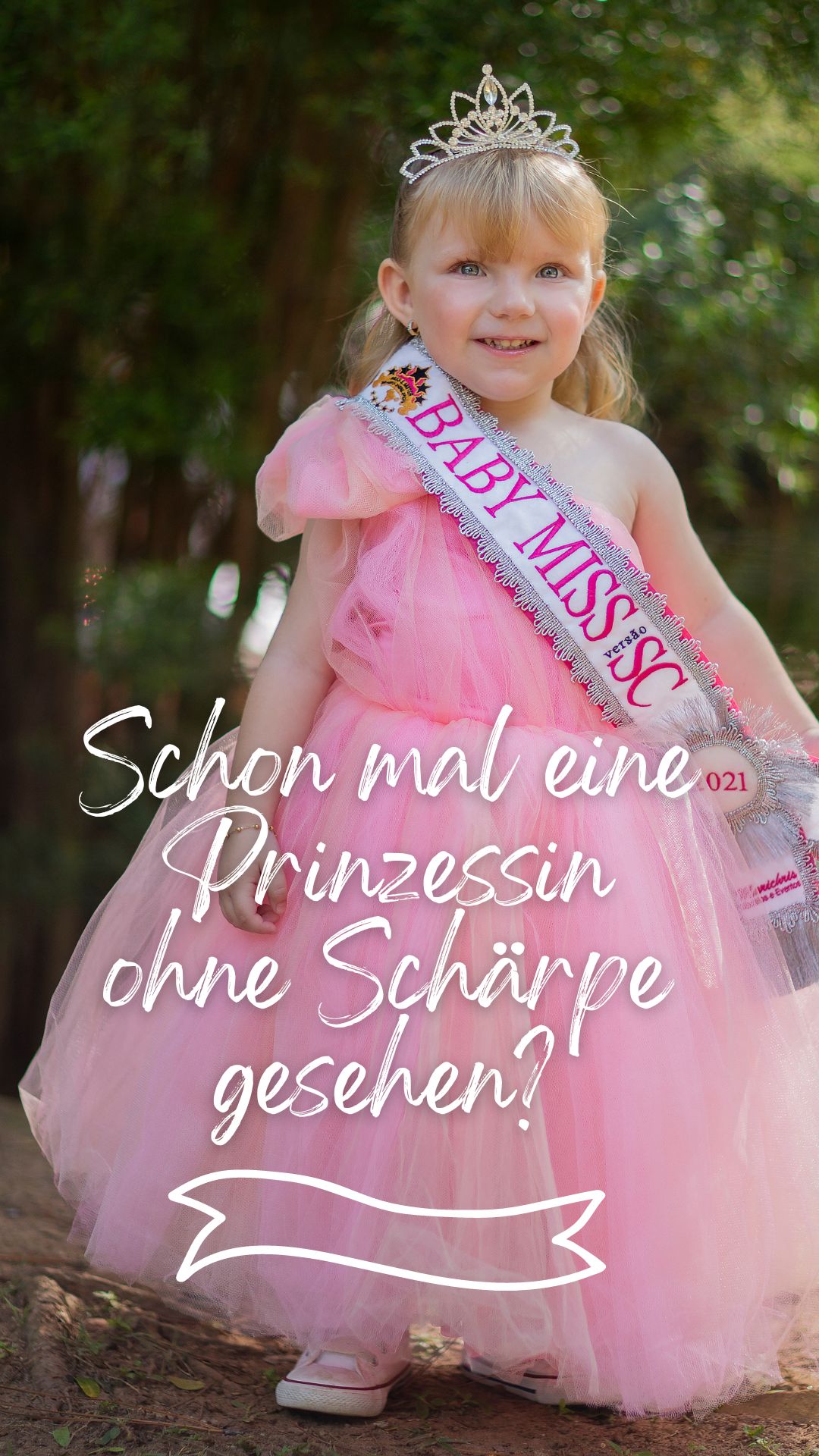 Schärpen für kleine Prinzessinnen