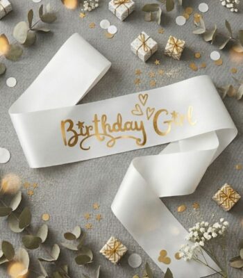 Geburtstagsschärpe "Birthday Girl"