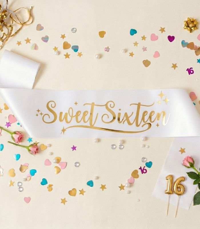 Sweet 16 - Geburtstagsschärpe