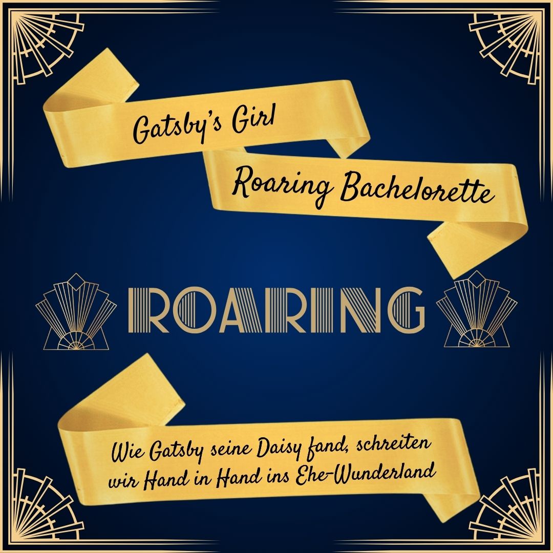 Sprüche für Gatsby-Party-Schärpen