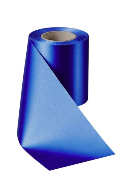Super Satin Band in Enzianblau