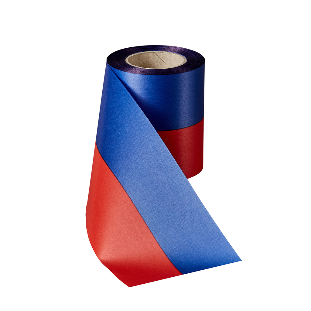Super-Satin-Band-dunkelblau-rot-NewPrintStore24 Super Satin Band in Dunkelblau Rot