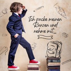 Kinderschärpe zum Schulanfang