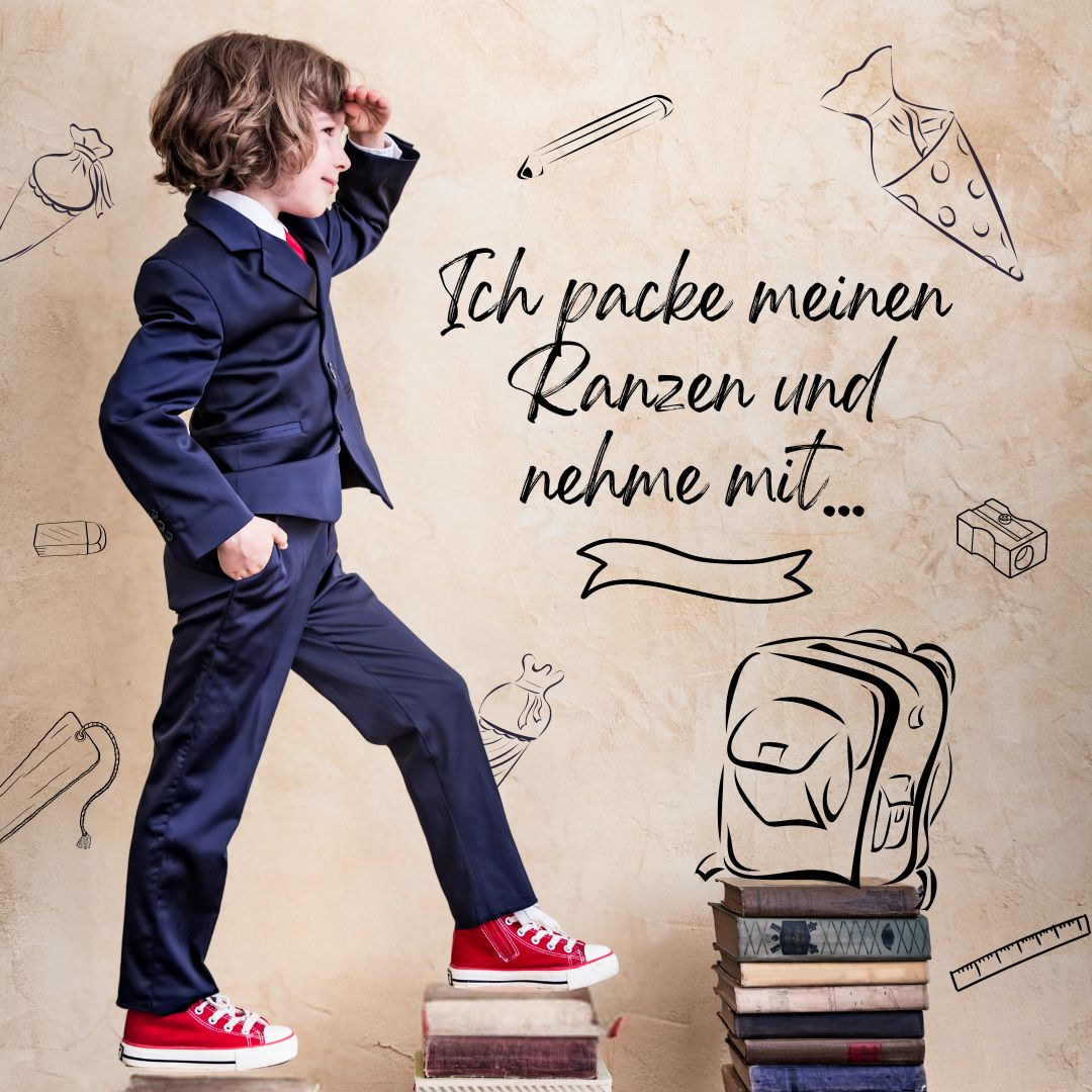 Kinderschärpe zum Schulanfang